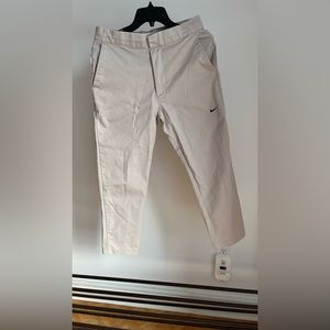 Cream coloured Nike joggers
